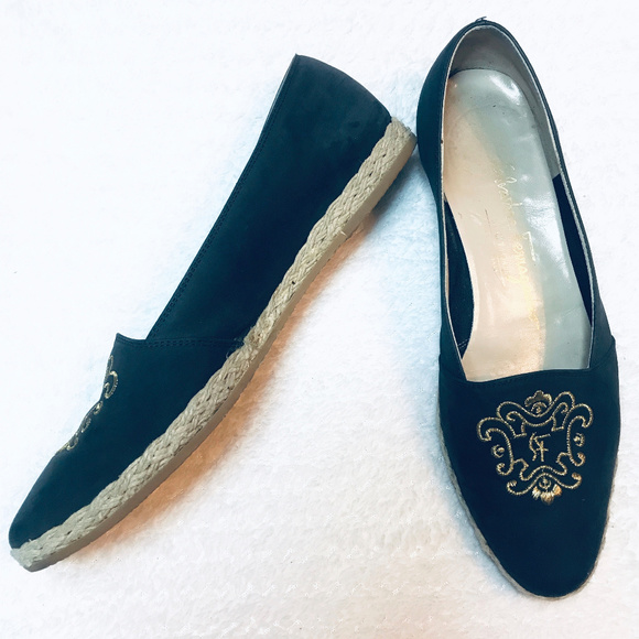 Salvatore Ferragamo Shoes - Salvatore Ferragamo suede Loafer Espadrille Flats